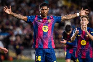 本赛季欧冠共4人直接参与5球：凯恩、拉什福德、戈登+姆巴佩