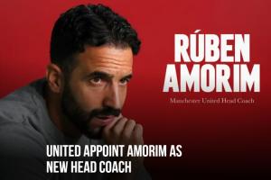 魔迷们可还满意？1年前的今天，曼联官宣阿莫林成为新任主教练